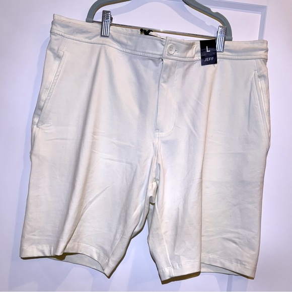 JEFF Riis cotton stretch shorts 9 inch inseam - Picture 1 of 9